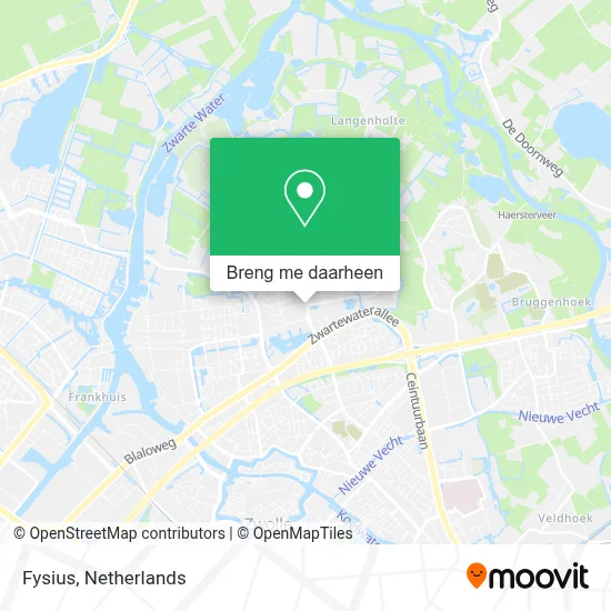 Fysius kaart