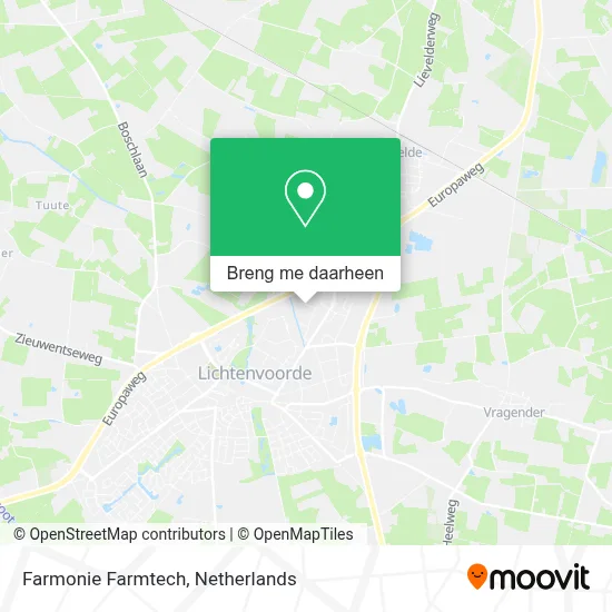 Farmonie Farmtech kaart