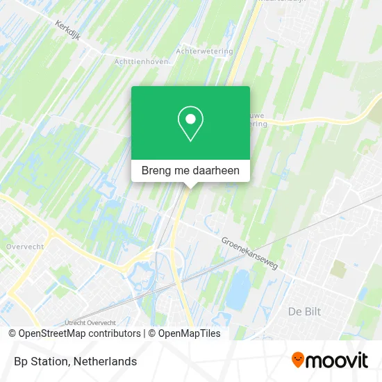 Bp Station kaart