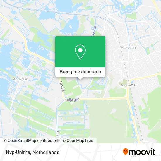 Nvp-Unima kaart