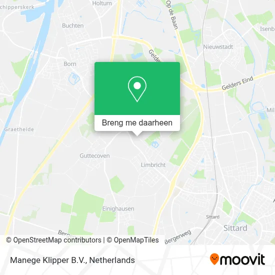 Manege Klipper B.V. kaart