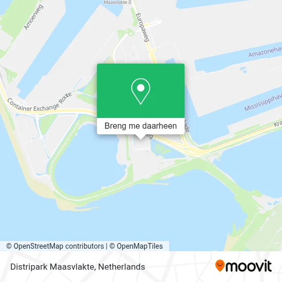 Distripark Maasvlakte kaart