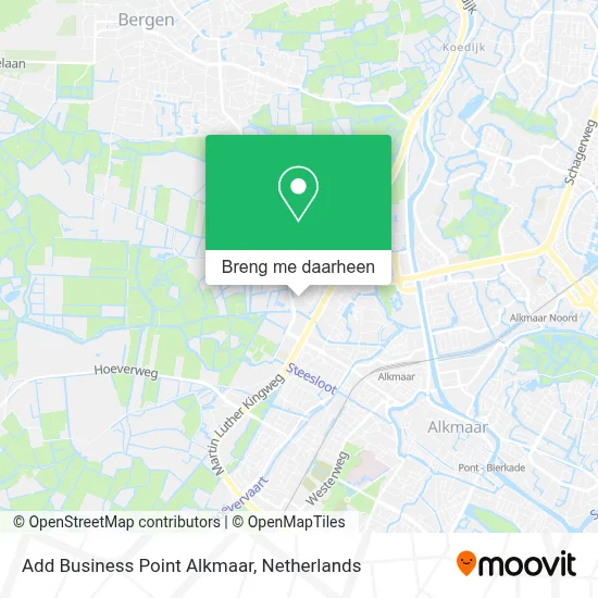 Add Business Point Alkmaar kaart