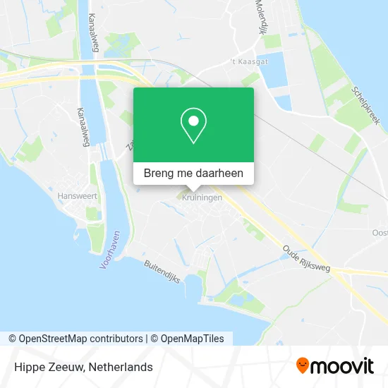 Hippe Zeeuw kaart