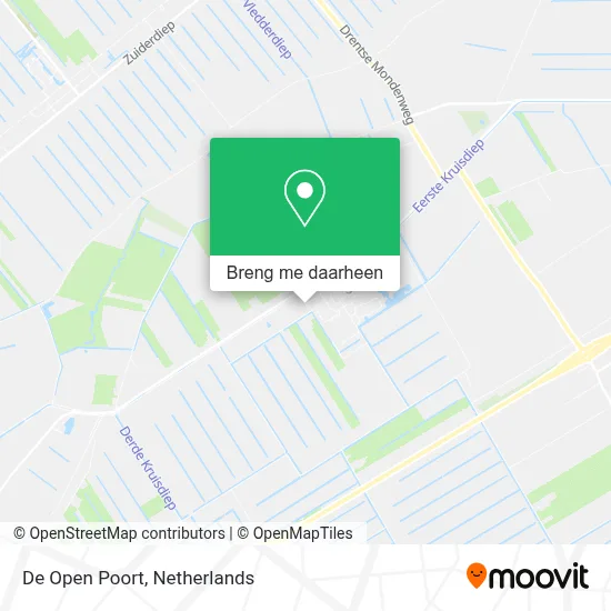 De Open Poort kaart