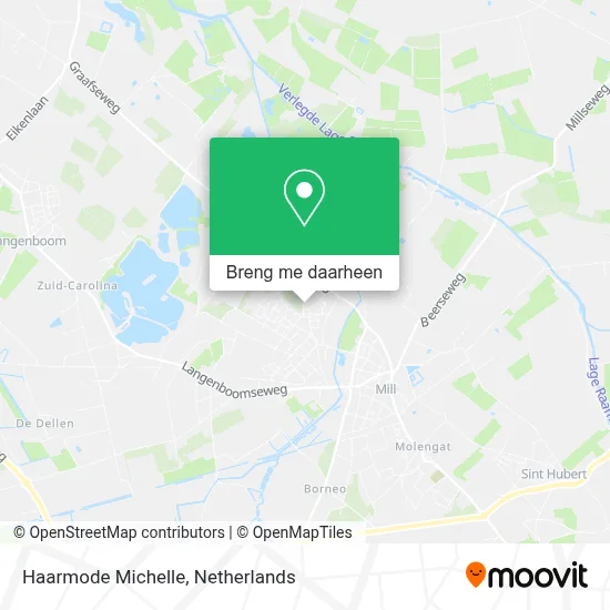 Haarmode Michelle kaart