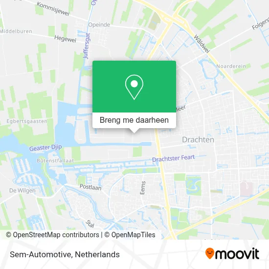 Sem-Automotive kaart