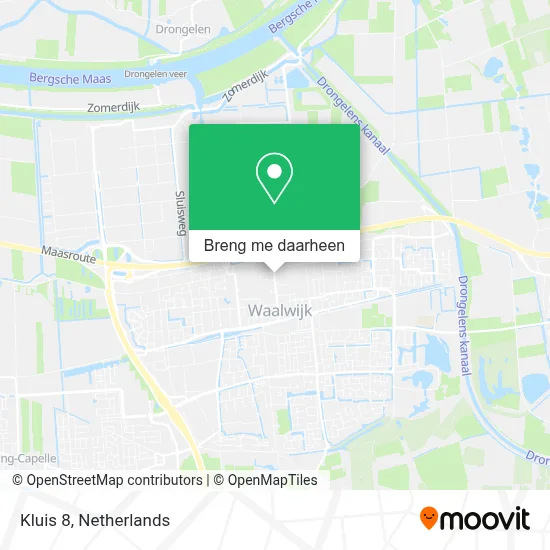 Kluis 8 kaart