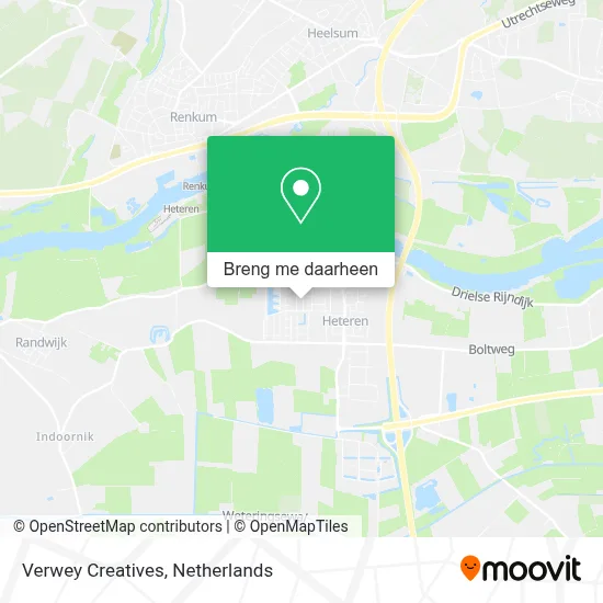 Verwey Creatives kaart