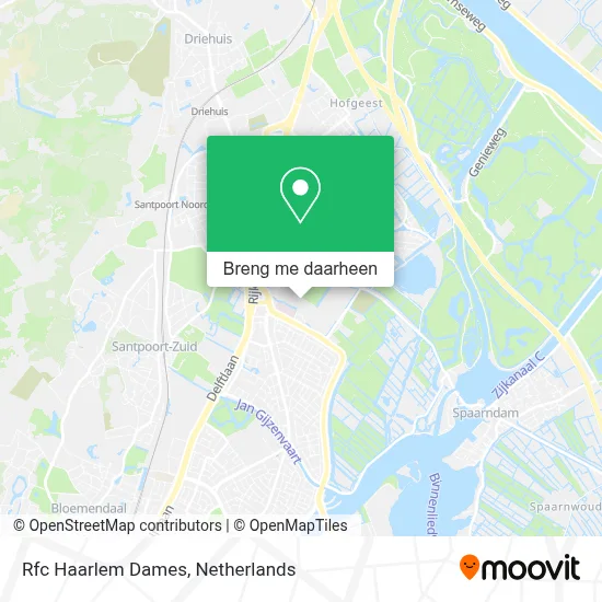 Rfc Haarlem Dames kaart