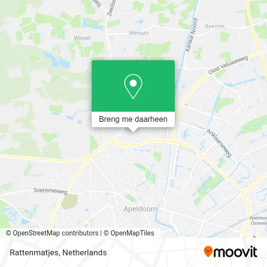 Rattenmatjes kaart