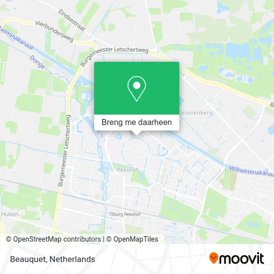 Beauquet kaart