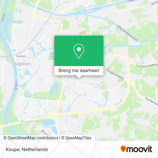 Koupe kaart