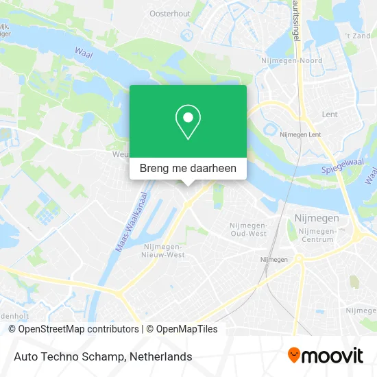 Auto Techno Schamp kaart