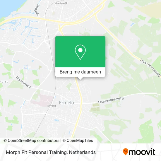 Morph Fit Personal Training kaart