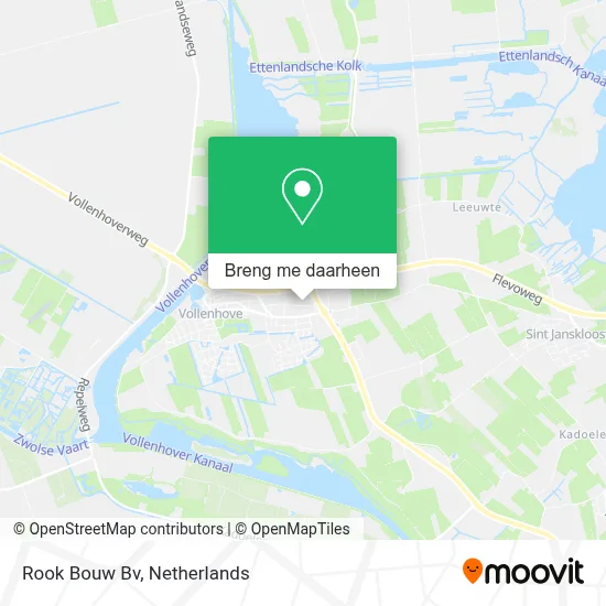 Rook Bouw Bv kaart