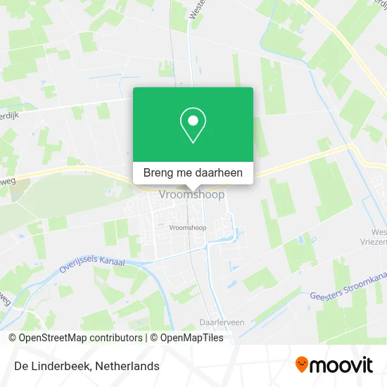 De Linderbeek kaart