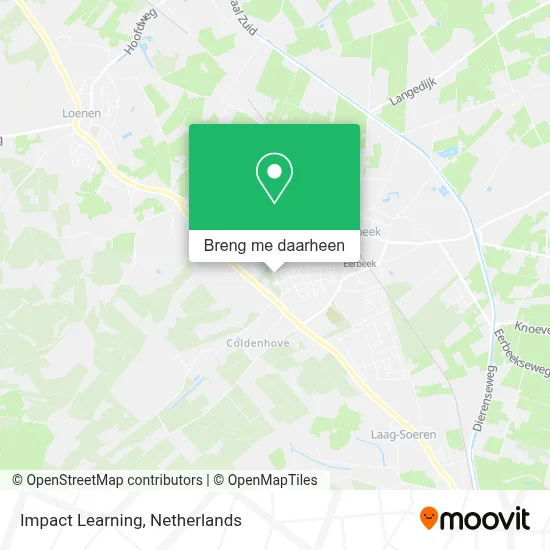 Impact Learning kaart