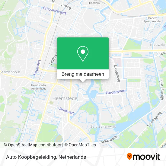 Auto Koopbegeleiding kaart