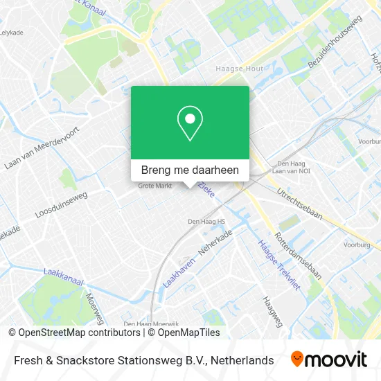 Fresh & Snackstore Stationsweg B.V. kaart