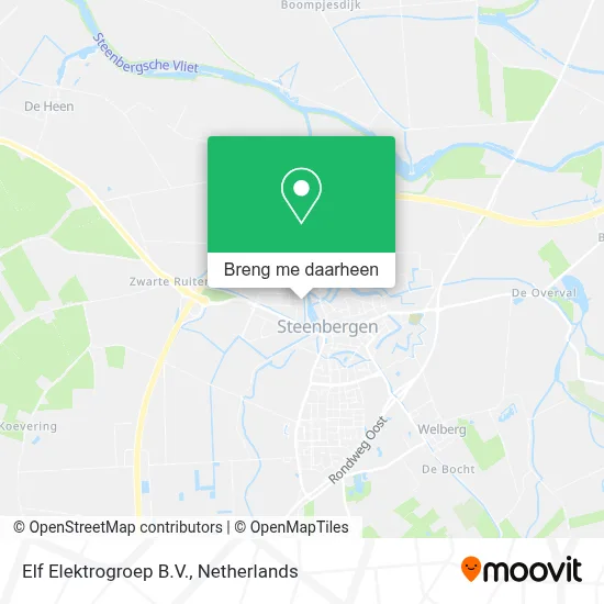 Elf Elektrogroep B.V. kaart