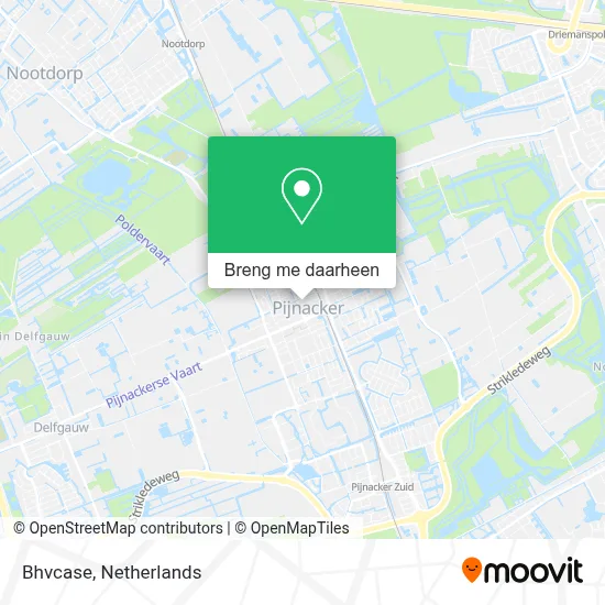 Bhvcase kaart