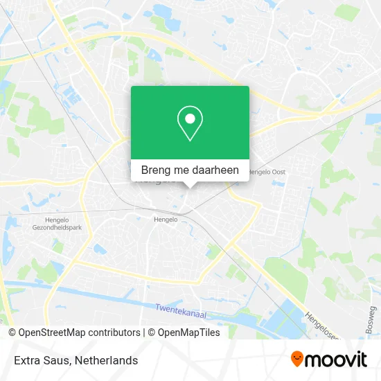 Extra Saus kaart