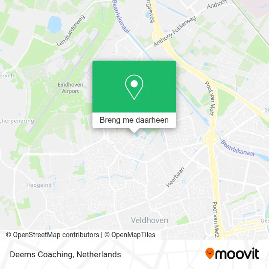 Deems Coaching kaart
