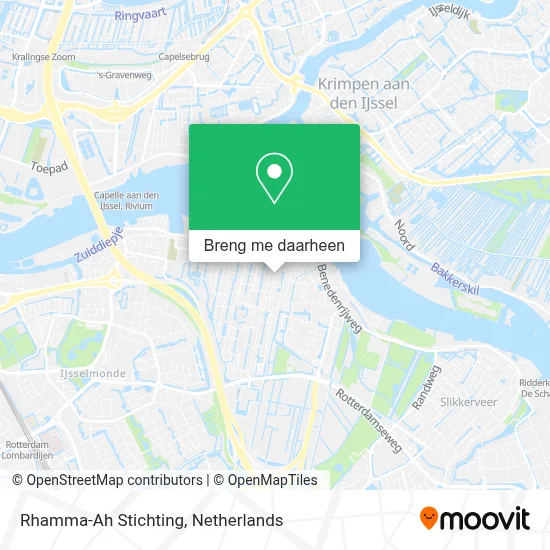 Rhamma-Ah Stichting kaart