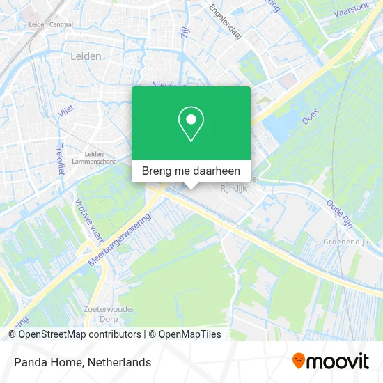 Panda Home kaart