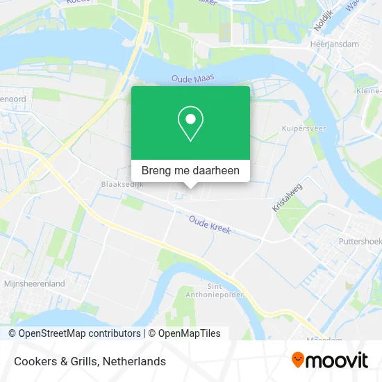 Cookers & Grills kaart