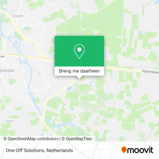 One-Off Solutions kaart