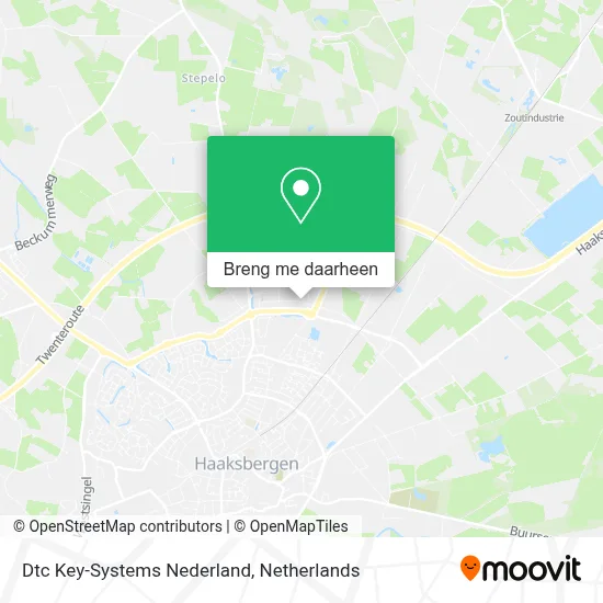 Dtc Key-Systems Nederland kaart