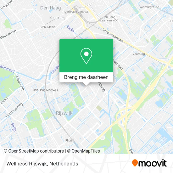 Wellness Rijswijk kaart