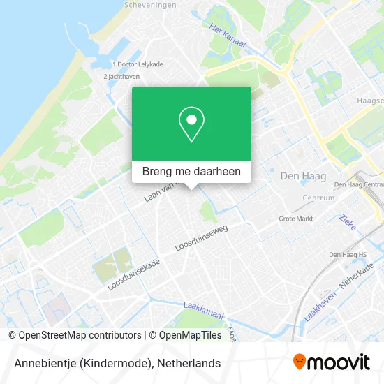 Annebientje (Kindermode) kaart