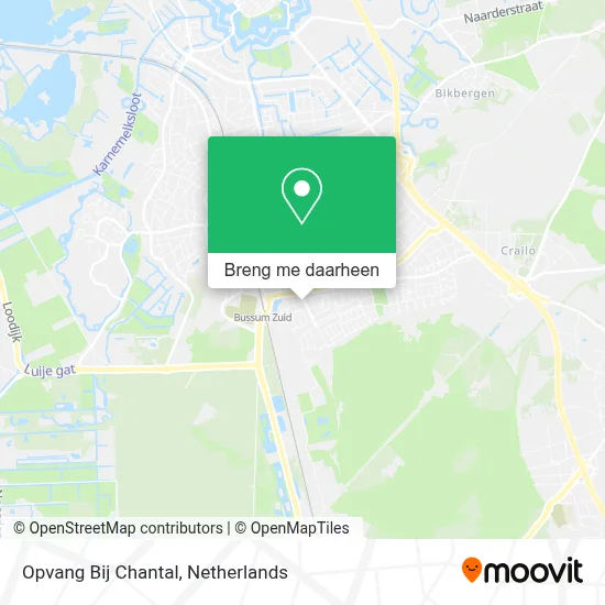Opvang Bij Chantal kaart