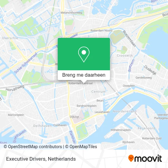 Executive Drivers kaart