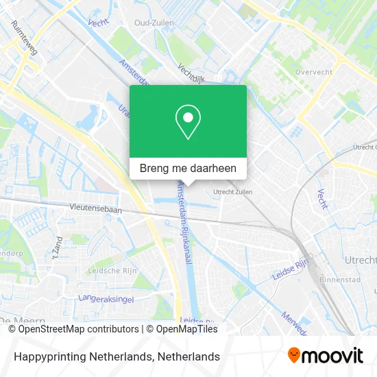 Happyprinting Netherlands kaart