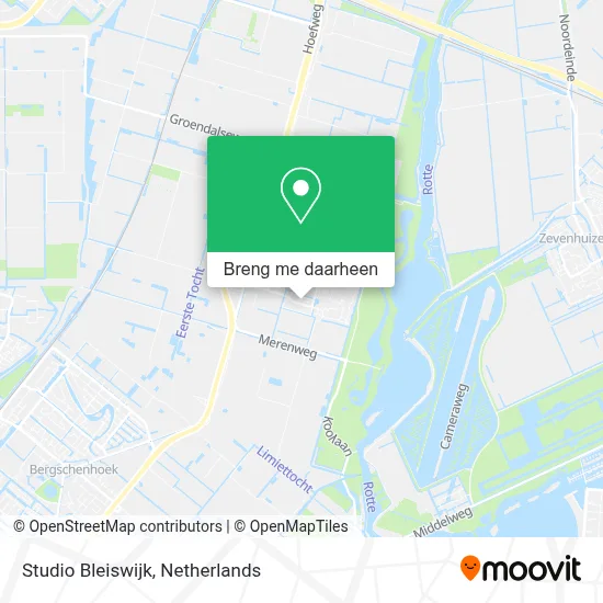 Studio Bleiswijk kaart