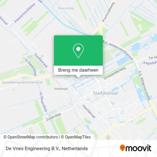 De Vries Engineering B.V. kaart