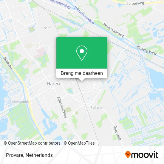Provare kaart