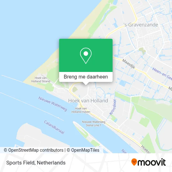 Sports Field kaart