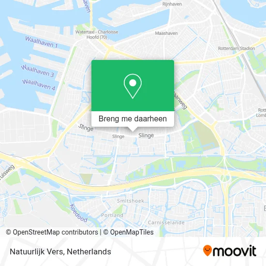 Natuurlijk Vers kaart