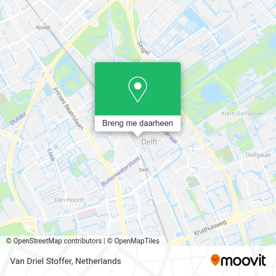 Van Driel Stoffer kaart