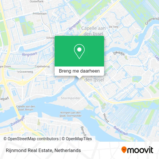 Rijnmond Real Estate kaart