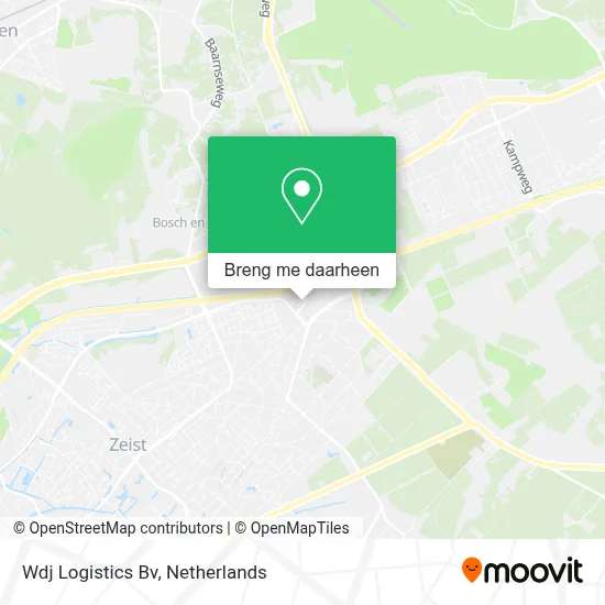 Wdj Logistics Bv kaart
