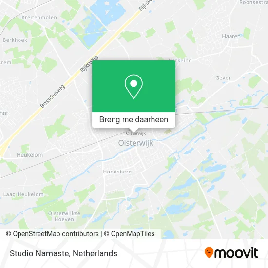 Studio Namaste kaart