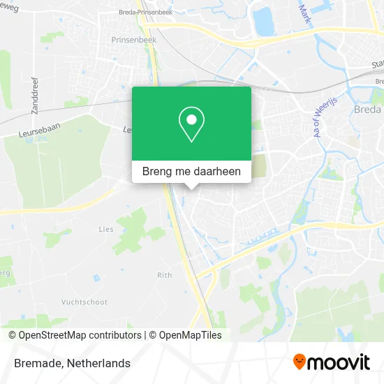 Bremade kaart