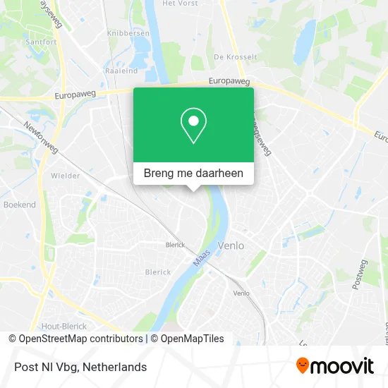 Post Nl Vbg kaart