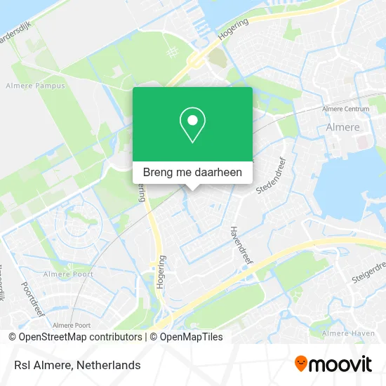 Rsl Almere kaart